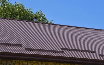 typical Corner corrugated roof uses