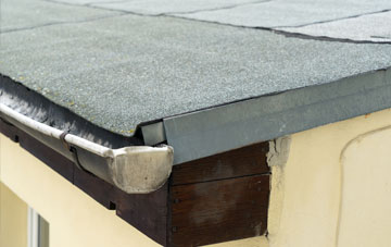 Corner flat garage roofing repairs