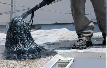 Corner flat roof waterproofing costs